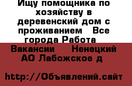 Ищу помощника по хозяйству в деревенский дом с проживанием - Все города Работа » Вакансии   . Ненецкий АО,Лабожское д.